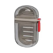 2pcs Travel Soap Case Leak-Proof Soap Holder with Lid for Shower Camping