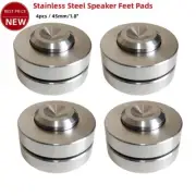 45mm/1.8" Stainless Steel Speaker Feet Pads with 304 Stainless Steel Balls 4pcs