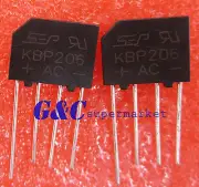 2PCS KBP206 Generic Diode Bridge Rectifier 2A 600V good qualiy