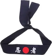 [CATIEBYE] Japanese Chef Headband Bandana with Unique Print Design for Men and Women Durable Costume Accessory for Cooking Cosplay and Kitchen Attire