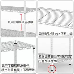 莫菲思 180*60*180超重型五層架