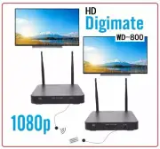 Digital WD-800 HD1080P HDMI Wireless Transmitter Receiver AV TV Sender Extender