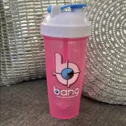 BANG Energy Fuel Your Destiny Pink Protein Shaker Hydration Bottle NWT