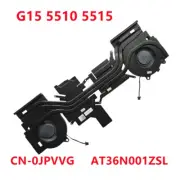 For DELL G15 5510 5515 Laptop CPU GPU Cooling Fan with Heatsink CN-0JPVVG JPVVG