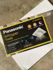 Panasonic Whisper Ceiling DC fan with LED lights, Pick-A-Flow Speed