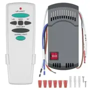 Universal Ceiling Fan Remote Control Kit with Up Down Light Replacement for H...