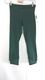 Old Navy Girls Size Large 10-12 Active Go Dry 7/8 Ankle Mid Rise Lattice Legging
