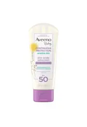 Aveeno Baby Sensitive Skin Mineral Sunscreen Lotion SPF 50 3 Fl Oz Travel Size