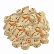 ST Electric Guitar Knobs 40 Tone & 20 Volume Control Knobs Cream fit FD ST