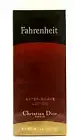 ❤️CHRISTIAN DIOR FAHRENHEIT, AFTER SHAVE,3.3oz/100ml 1995"burning planet box!!!