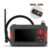 Dual Len Endoscope 4.3in IPS Screen Handhold Inspection BorescopeMonitor 2600mAh