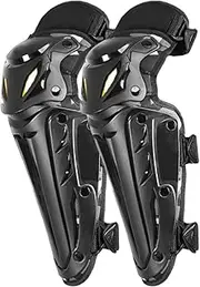 Motorcycle Knee Pads - Adjustable Knee Guards - Reusable Leg Shield, Lightweight Racing Gear for Outdoor Activities, Adventure