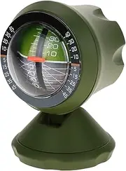 Car Inclinometer, Accurate, Sensitive and Multifunction Car Inclinometer Outdoor Angle Inclinometer Balance Meter Tools for Mountaineering