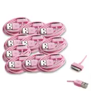 10X 6FT USB SYNC DATA POWER CHARGER CABLE APPLE NEW IPAD IPHONE IPOD TOUCH PINK