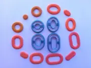 Donut Polymer Clay Cutter Set | Unique Clay Cutters | Clay Tools