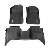 RubberTree Deep Dish Floor Liners to suit Ford Ranger Next Gen 2022+ Dual Cab XLT, Sport, Wildtrak and Raptor - FDR001-3D