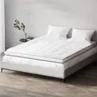 Giselle Bedding Double Mattress Topper, Pillowtop Toppers Washable Hypoallerg...