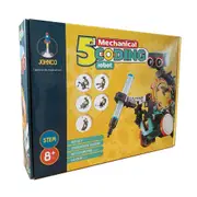 Johnco 5-in-1 Mechanical Coding Fundamentals Robot Kids Learning Fun Toy 8y+
