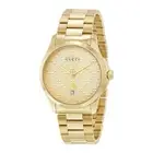 Gucci YA126461 G-Timeless 38MM Unisex Gold-Tone Stainless Steel Watch