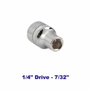 Kincrome K25021 - Lokon Socket 1/4" Drive 7/32"