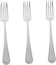 LAPYAPPE 3pcs Big Cross Combination Fork Set Stainless Steel Salad Fruit Dessert Forks Metal Tableware for Home Restaurant Party