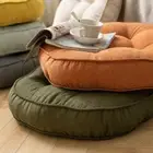 Nordic Velvet Tatami Cushion Pillow Sofa Back Cushion Floor Meditation Futon