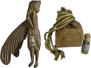 The Iron Fairies Chante Fairy of The Tree Fern Collectors Hand Made Cast Iron