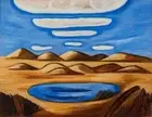 Lost Country, Petrified Sand Hills, Mexico : Marsden Hartley : 1937 : Art Print