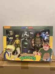 NECA TMNT Zach and Smash Cartoon - 2 Pack - Teenage Mutant Ninja Turtles NEW