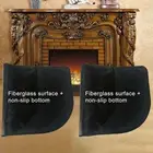 Flexible Fireproof Fireplace Mat 102 x 50CM Lightweight and Convenient
