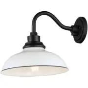 Maxim Lighting 35114WTBK Granville Outdoor Wall Light White/Black
