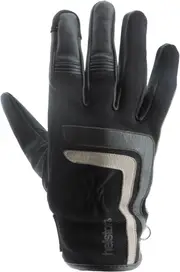 Helstons Jeff Motorcycle Gloves, black-brown, Size XL for Men Black Brown
