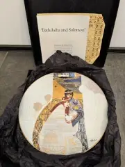 KNOWLES COLLECTOR PLATE - BIBLICAL MOTHERS SERIES - BATHSHEBA & SOLOMON