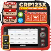 LAUNCH CRP123X Car OBD2 Code Reader TCM ECM ABS SRS Diagnostic Scanner Scan Tool