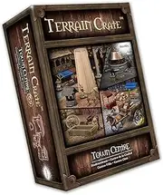 Mantic TerrainCrate Town Centre 69 Pieces Miniature Set