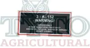 Massey Ferguson 35 135 Tractor Decal Service Daily