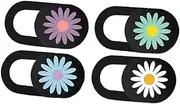 SEWACC Ultra Thin Laptop Camera Cover 4pcs Privacy Protect Cover for Computer Anti-Hacking Easy to Open