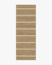 75' x 215' | Machine Washable Runner Rug | Kid & Pet Friendly | Indoor Rug | Malibu Natural Re-Jute Rug by Gray Malin | Ruggable