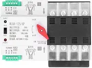 Dual Power Automatic Transfer Switch, 4P Dual Power Automatic Transfer Switch, Flame Retardant Material, Silver Contacts, Fast Transfer Switch for Families, Shopping Malls, Factories, Farms