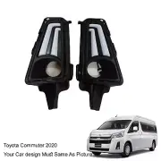 FOR TOYOTA HIACE COMMUTER 2020 Front LED Day Light 1 Pair (for: Toyota)