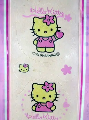 【震撼精品百貨】Hello Kitty 凱蒂貓 KITTY貼紙-香水貼紙-粉蘋果 震撼日式精品百貨