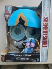 TRANSFORMERS AUTOBOT SQWEEKS VOICE CHANGER MASK NEW TOY