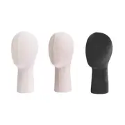 Mannequin Manikin Head Sturdy Hair Display Stand for Headwear Cap Headphone