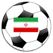 Soccer Ball Iran Flag - 3 Pack Circle Stickers 3 Inch - Iranian Team