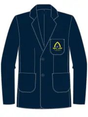 Ink Navy Unisex Blazer With Emb