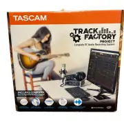 Tascam Track Factory Project TF-2X2 w/ US-2x2 USB Audio Interface, PC, Software