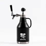 Newcastle Knights NRL Beer Growler 2L With Tap System
