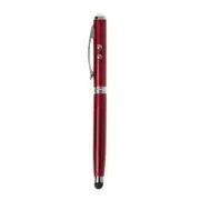 4 in 1 Red Stylus Light Ball Point Pen Pointer for Touch Capacitive Laser
