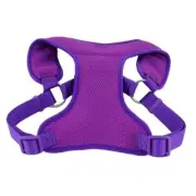 Pet Comfort Soft Wrap Adjustable Dog Harness 5/8" x 19"-23" (Pack of 1) Orchid