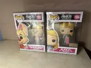 Pop! Funko Alice in Wonderland Alice 1064 March Hare 1061 w Proctectors